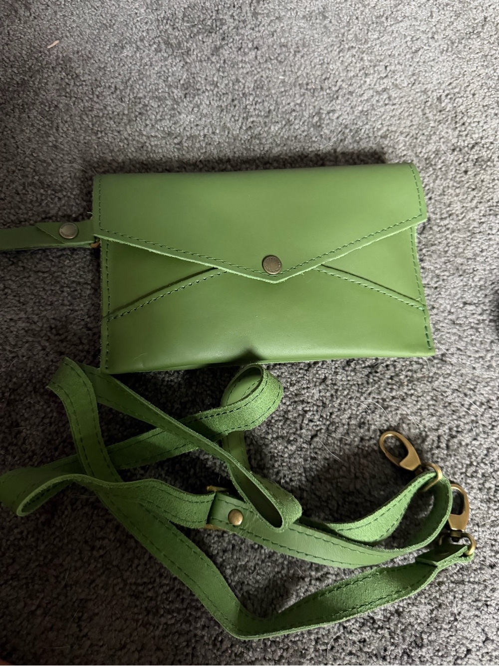 Portland Leather Goods Women's Crossbody Envelope Wallet